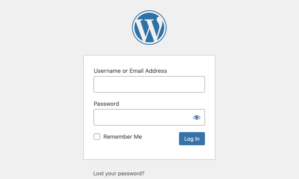 secure your admin login - wplogin