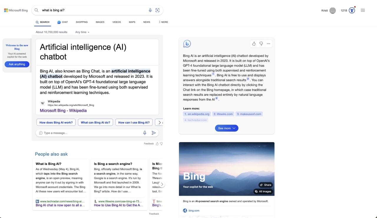 bing ai